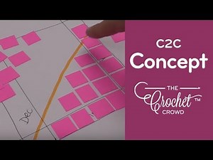 How C2C (Corner to Corner) Works in Square & Rectangle | BEGINNER | The Crochet Crowd