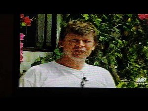 Tony Catherall & Chris (Buster) Mottram talking tennis at Lew Hoad's Tennis Centre 15 July 1994.