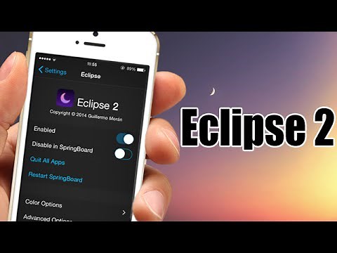 Eclipse 2 - iOS 8 Jailbreak Cydia Tweak