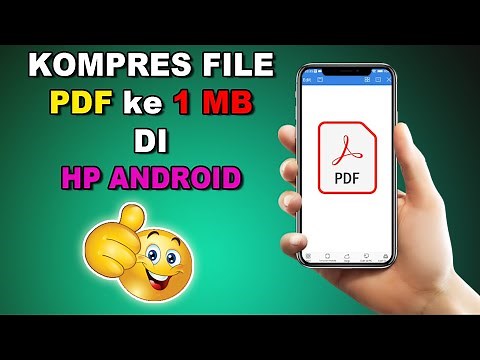 CARA KOMPRES FILE PDF MENJADI 1 MB