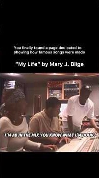 Mary j blige in studio session #maryjblige #music #archives