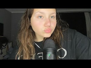 ASMR/ lip gloss/mouth sounds /