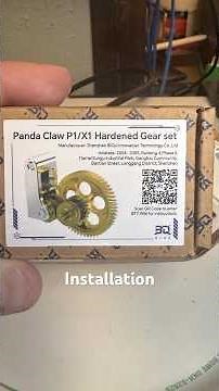 Biqu Panda Claw install replacement #3dprinting #3dprinted #3dprinter #3dprint #shortsvideo