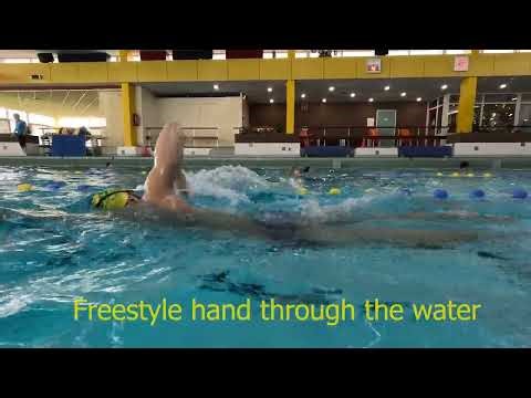Technique: Freestyle - hand through the water