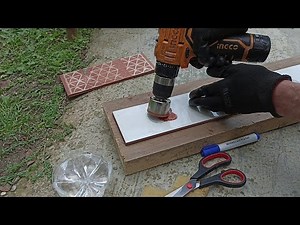 How To Drill Holes in Tiles with a Diamond Core Bit!