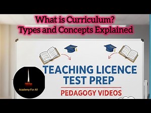 What is Curriculum? Types and Concepts Explained