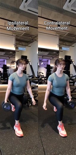 Do you know the difference between ipsilateral and contralateral movements? 💪 Both movements are functional and super beneficial for everyday life and sports! 🏋️ Try them out in your next workout! #functionaltraining #ipsilateral #contralateral #corestrength #balancetraining #strengthandconditioning #fitnesscoach #movementmatters #fitnesstips #strong #fit #gymtok #fittok #fyp #getfitwithcoachjean