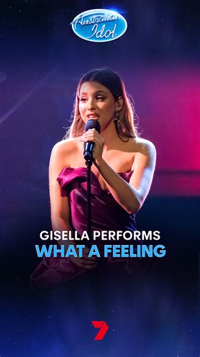 What a feeling! Gisella lit up the stage with a Grand Final performance straight out of a dream ✨🎶 #AustralianIdol | Australian Idol