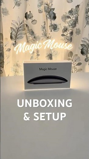 Apple Magic Mouse Unboxing + How to Connect to MacBook #shorts