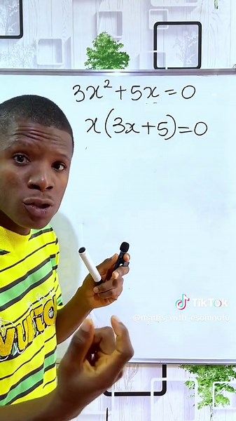 Solving Quadratic Equations with Factorization Method