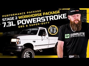 Best 7.3L #powerstroke Upgrades - STAGE 2 WORKHORSE Package OBS/Super Duty 🔥 #diesel #obs #superduty