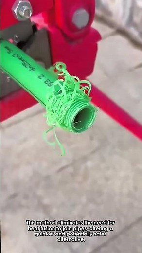 Heat Free Pipe Joining The Threading Tool