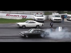 1969 426 HEMI CHARGER vs 1969 396 NOVA SS
