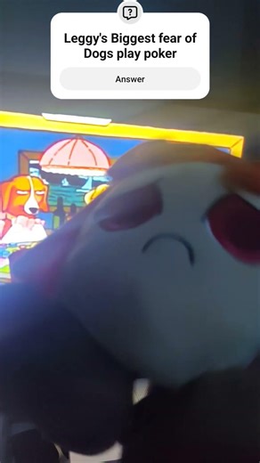 Leggy's Biggest fear of Dogs play poker #smg4 #leggy #sml