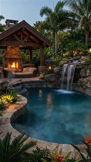 Wait for the water fill! 💧 Amazing Pool Transformation