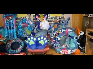 Deflating Inflatable Stitch Pooltoys