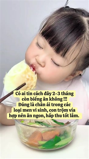 Cách đây 2-3 tháng còn biếng ăn, giờ bụ bẫm trộm vía bát nào hết bát đấy mẹ vui lắm luôn #xuhuong #biengan #trending #gaygo #livespopregmom