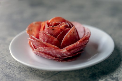 How to Make A Salami Rose For a Charcuterie Board