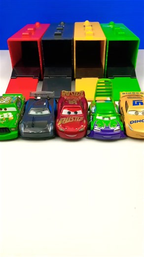 Very Satisfying Unboxing Toys! Matching McQueen Cars Review, Lightning McQueen, Disney Pixar Cars