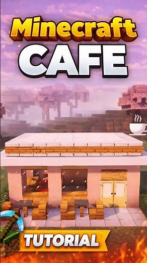 Build This EASY Minecraft Café in 5 Minutes! ☕🔥