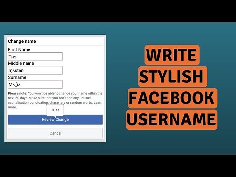 [2023] How To Create Stylish Name On Facebook?