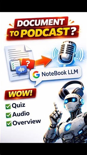 This AI Reads Your Documents & Explains Everything! Notebook LLM #aitools #techshorts #notebooklm