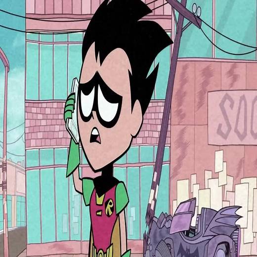 Robin had a rough childhood 😭 #fyp #edit #sadedit #teentitansgoedit #robinteentitansgo