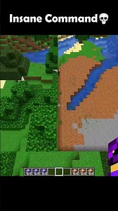 Forest cleaning Command Minecraft 🤯