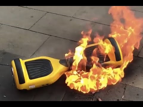 Hoverboard On Fire Compilation | Hoverboards Catching Fire