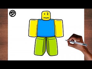 How To Draw Noob From Forsaken Step By Step