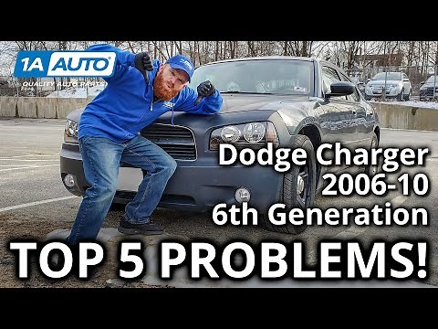 Top 5 Problems Dodge Charger Sedan 6th Generation 2006-2010
