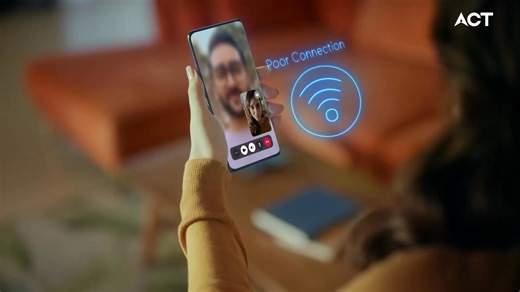 Get 2x WiFi coverage and crystal-clear video calls with ACT’s new AI-powered SmartWiFi. | ACT Fibernet