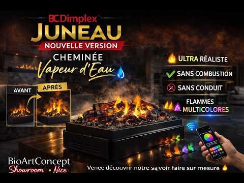 Cheminée vapeur d’eau Dimplex Juneau : test, avis & comparaison avec l’ancien modèle