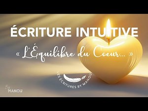 Heart Balance 💛 | 4 min • INTUITIVE WRITING 🪶 • By Manou 🧿 #guidance #writing #meditation