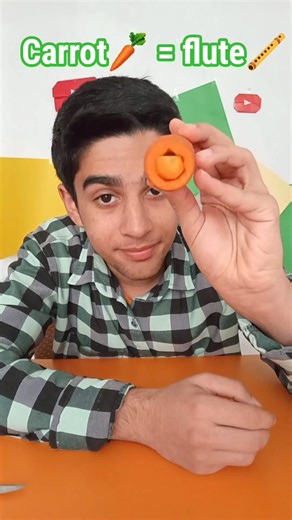 How to make a flute 🥕»🪈