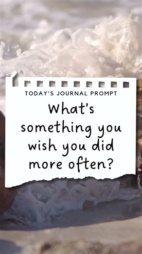 Today's Journal Prompt