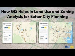How to Use GIS in Urban Planning and Zoning Decisions #mapog #gis #datavisualization #mapping #city
