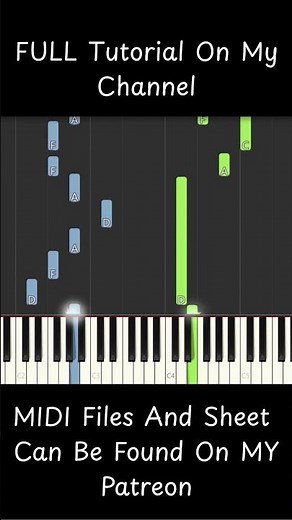 Learn to Play "Hallelujah" (Intro & Verse) | INTERMEDIATE Piano Tutorial #shorts