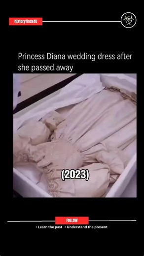 History || Ancient History | After Princess Diana’s death in 1997, her wedding dress was kept by her family at Althorp House. In her will, she left it to her sons,... | Instagram