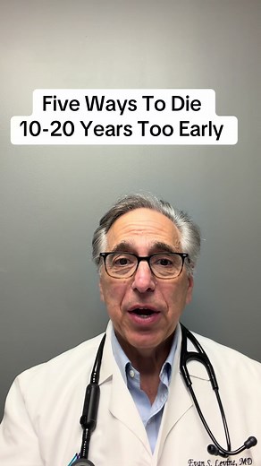 Five ways to live 10-20 years less than you should. So don't follow these rules! References ar the end.#health #heart #medicine #life #healthcare