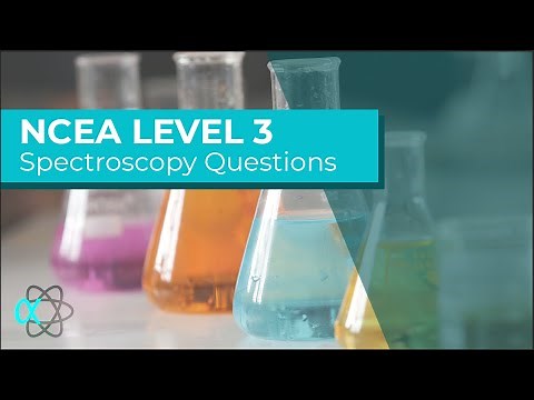 NCEA Level 3 Spectroscopy Practice Questions