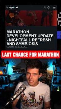 Bungie's LAST CHANCE for Marathon...