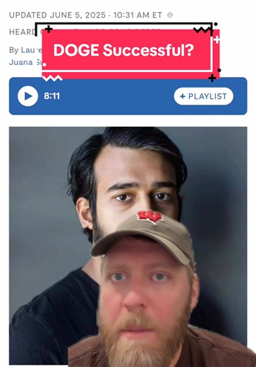 #greenscreen was #doge successful? #maga #elomusk #trump