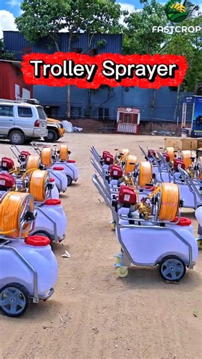 50L Trolley Sprayer 😱 Full Power Demo₹19,990 Trolley Sprayer | 3HP Power Test
