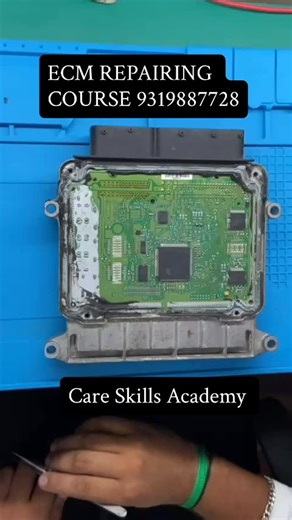 ecm repairing course by care skills academy offers hands-on training in diagnosing and fixing electronic control modules used in modern vehicles. this course is designed for beginners and professionals looking to upgrade their automotive electronics skills. learn practical troubleshooting, testing techniques, and component-level repairs from industry experts. #ecmrepair #automotiveelectronics #carerepairskills #autotechtraining #mechanictraining #ecmcourse #autoskilldevelopment #careskillsacadem