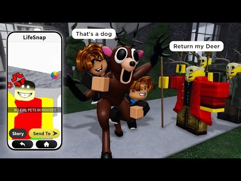 WE TROLLED 99 NIGHTS DEER HARD - BRO'S COOKED 👨‍🦲👶🏻 Roblox Snapchat Trolling - Funny Moments