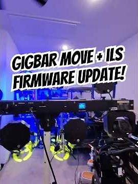GigBar Move + ILS Firmware Update #dj #chauvetdj