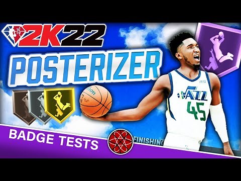 HOF Posterizer is Best Finishing Badge on NBA 2K22 ? 2K Lab Badge Study
