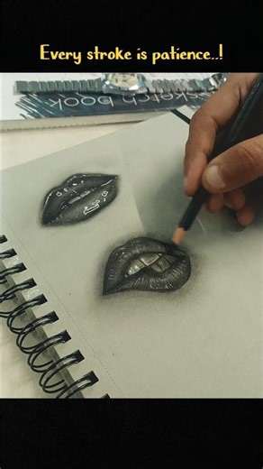 lips tutorial..❤️‍🩹✨ #youtubeshorts #views #art #shorts #drawing #edit