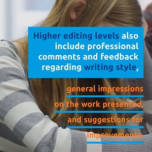 It is paramount to find the editing services that specialize in academic writing where your paper will be reviewed by an editor with significant research and academic publishing experience in a field most closely matching yours. | First Editing - Professional Editing Services